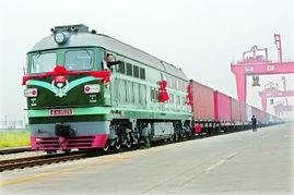 橫跨六國 漢新歐 國際貨運(yùn)專列開通